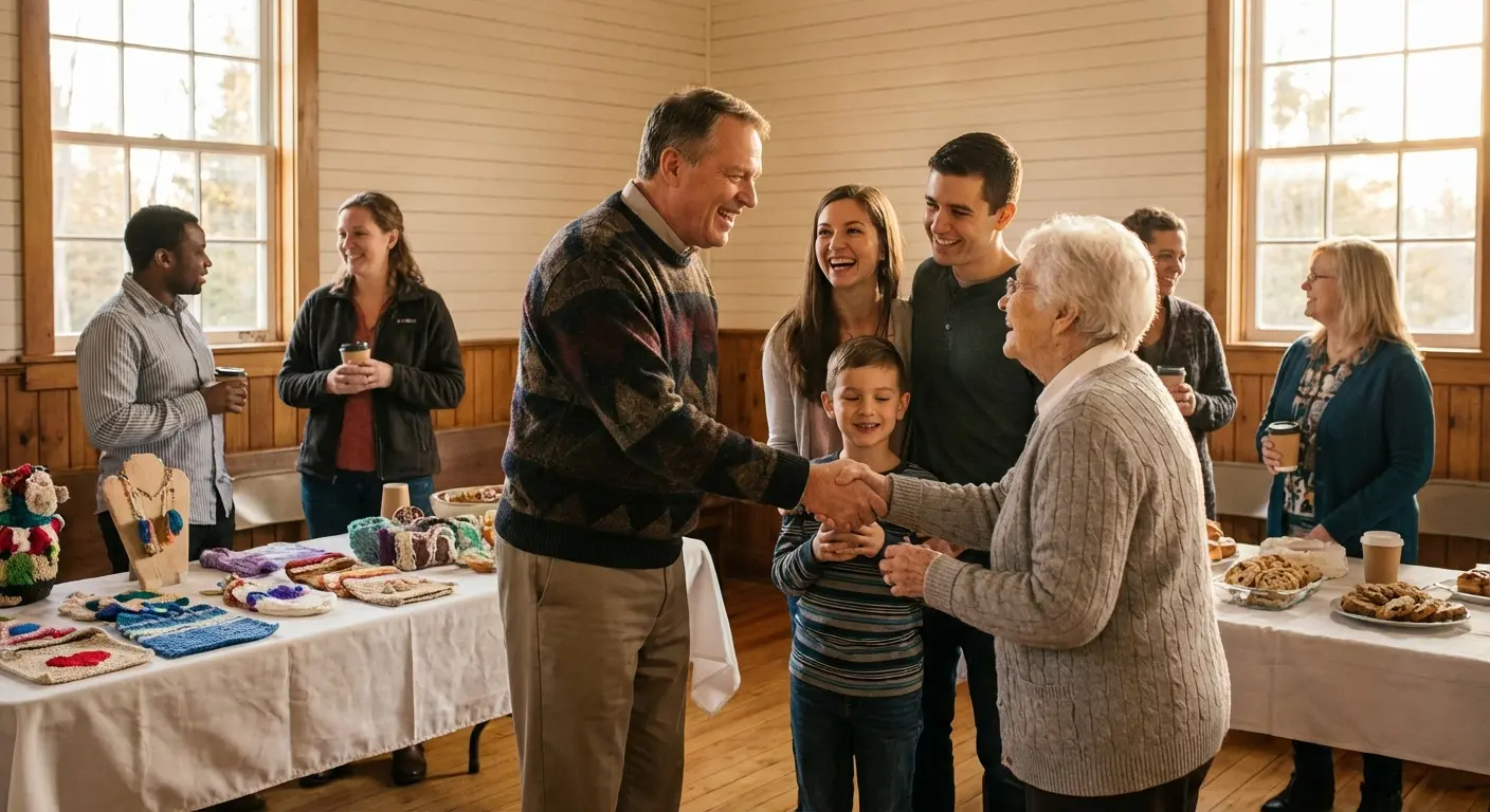 Beautiful church interior with gothic architecture